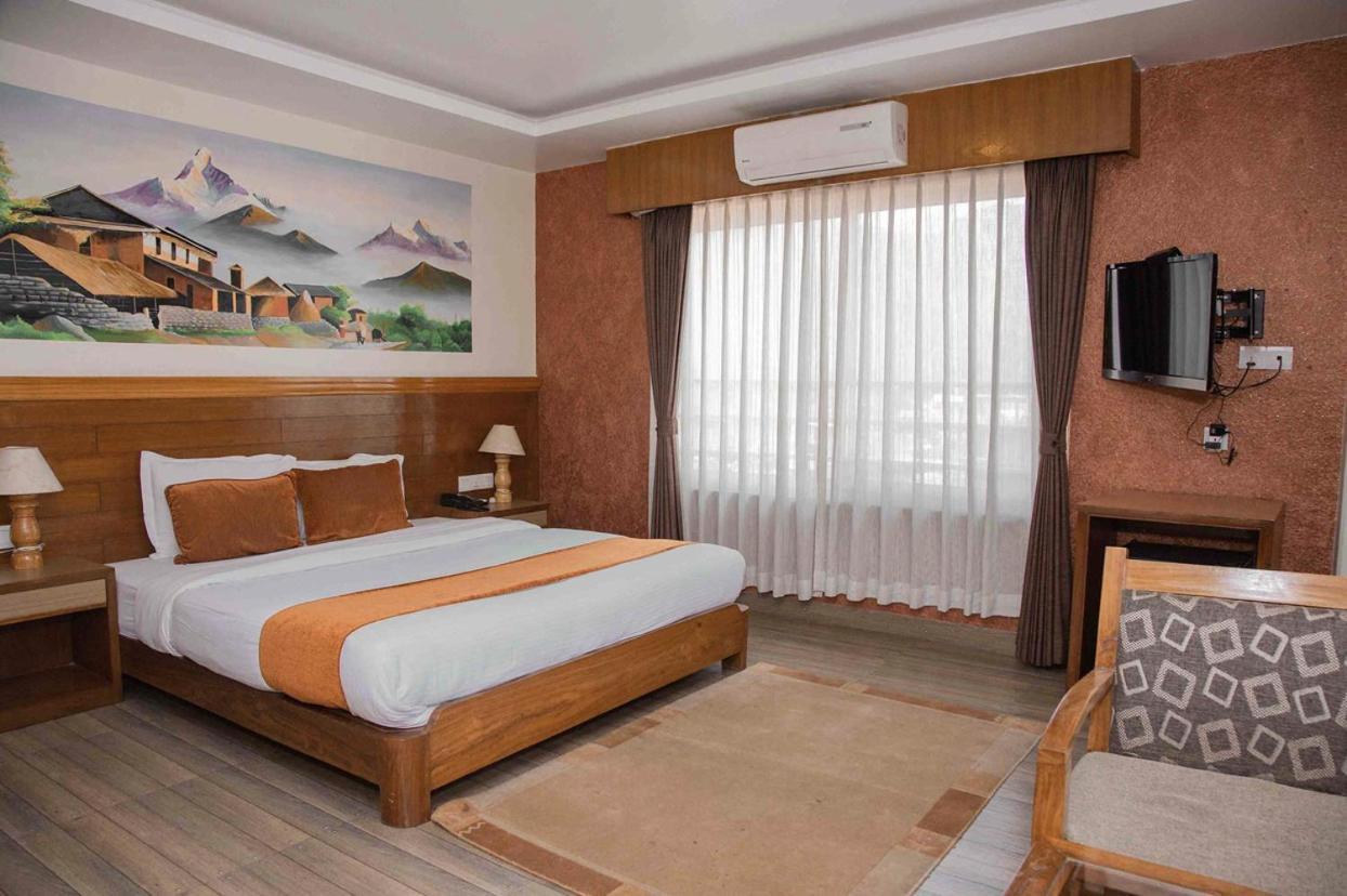 Mount View Pokhara Hotell Eksteriør bilde