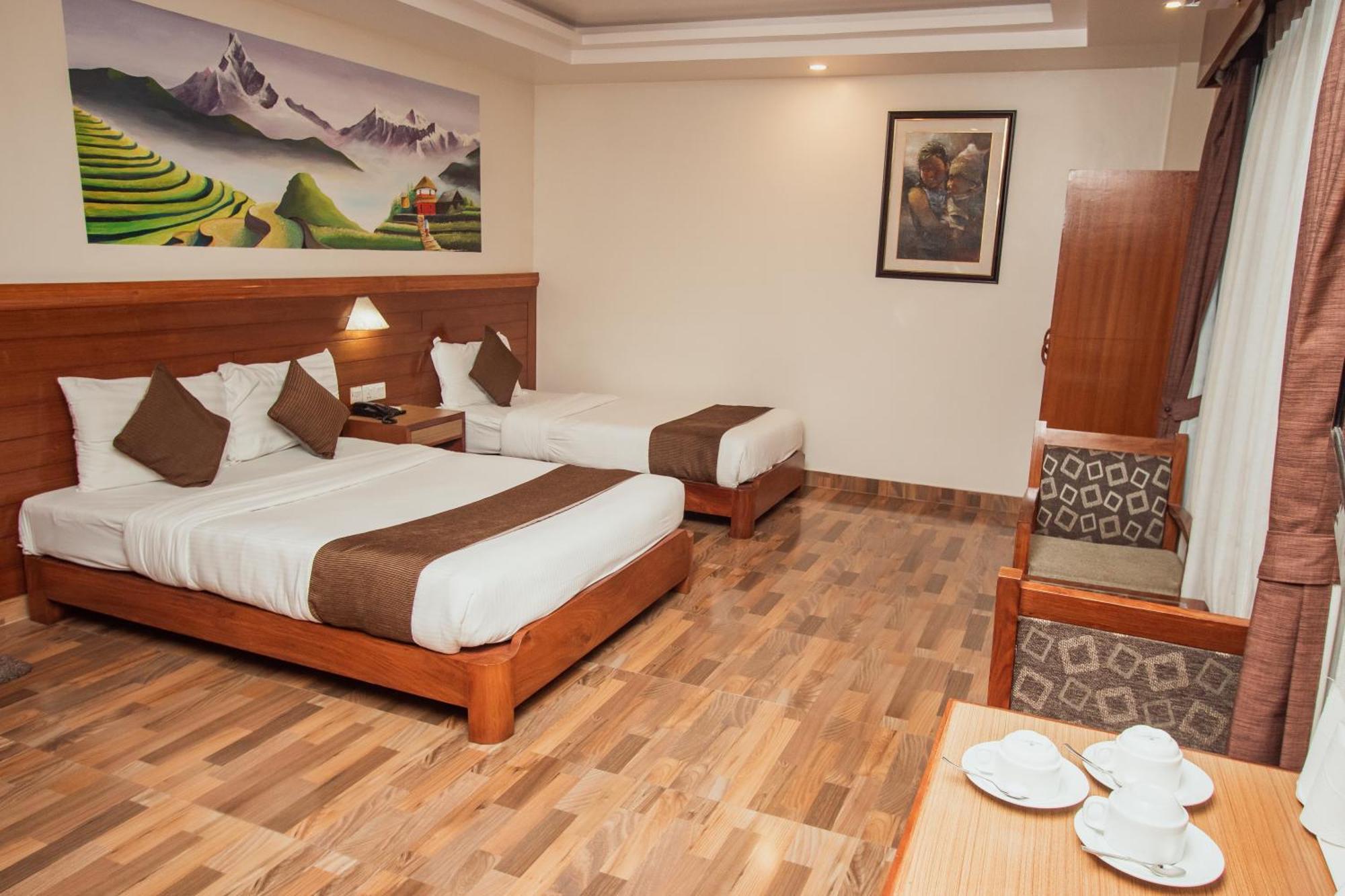 Mount View Pokhara Hotell Eksteriør bilde