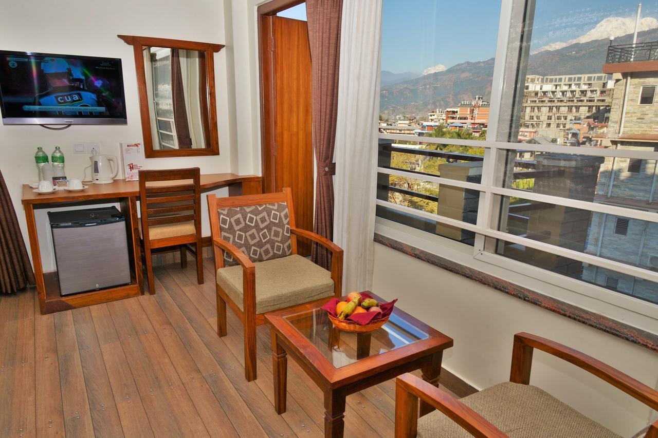 Mount View Pokhara Hotell Eksteriør bilde